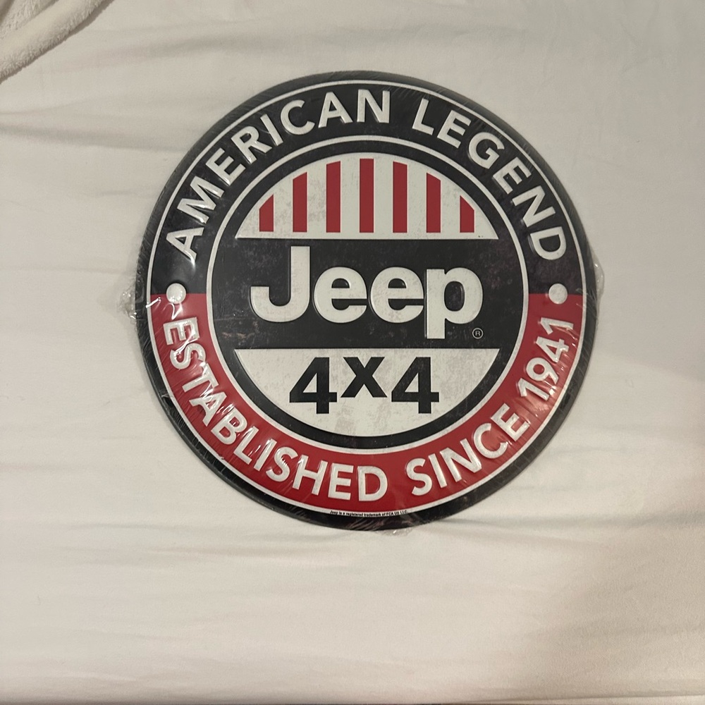 Jeep American Legend 4x4 Sign